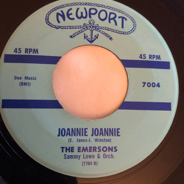The Emersons : Hungry / Joannie Joannie (7", Unofficial)