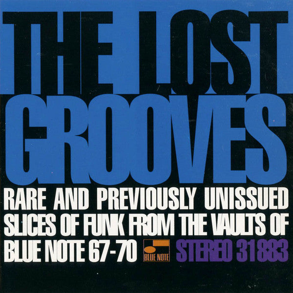 Various : The Lost Grooves (Rare And Previously Unissued Slices Of Funk From The Vaults Of Blue Note 67-70) (CD, Comp)
