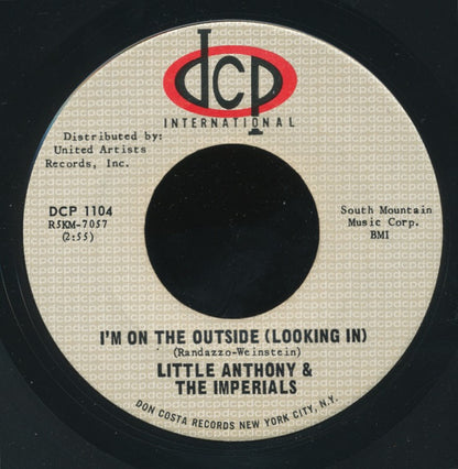 Little Anthony & The Imperials : I'm On The Outside (Looking In) / Please Go (7", Single, Ind)