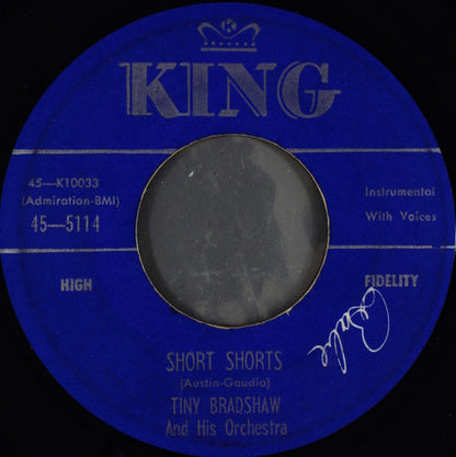 Tiny Bradshaw And His Orchestra : Short Shorts (7", Single, Mono)