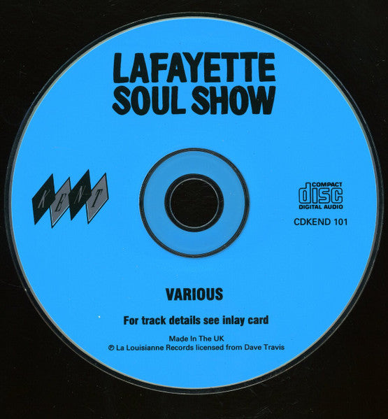 Various : Lafayette Soul Show (CD, Comp)