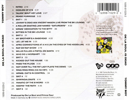 De La Soul : De La Soul Is Dead (CD, Album, RE)