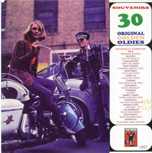 Various : Souvenirs 30 Original Golden Oldies (CD, Comp)