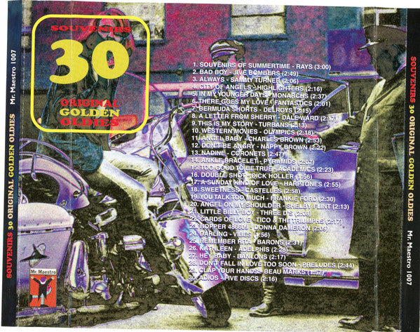 Various : Souvenirs 30 Original Golden Oldies (CD, Comp)