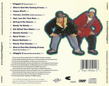 2 In A Room : Wiggle It (CD, Album)