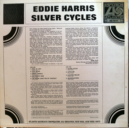 Eddie Harris : Silver Cycles (LP, Album, CT )