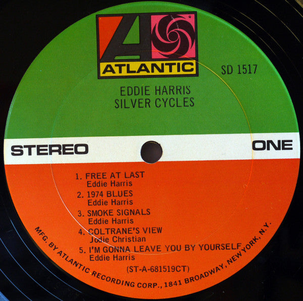 Eddie Harris : Silver Cycles (LP, Album, CT )
