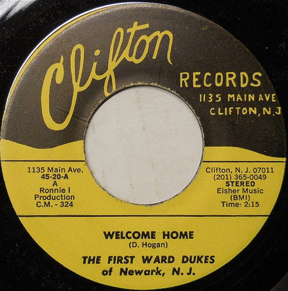 The First Ward Dukes : Welcome Home (7", Single)