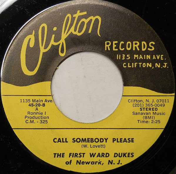 The First Ward Dukes : Welcome Home (7", Single)