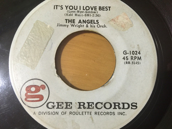 The Angels (20) : Glory Of Love (7", RE)