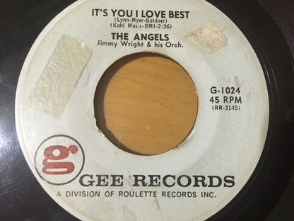 The Angels (20) : Glory Of Love (7", RE)