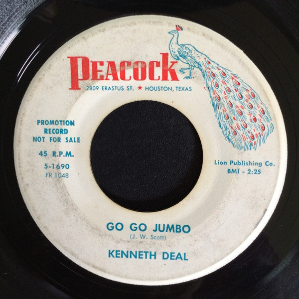 Kenneth Deal : Go Go Jumbo (7", Promo)