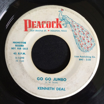 Kenneth Deal : Go Go Jumbo (7", Promo)