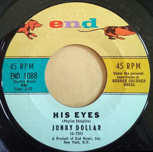 Johnny Dollar (8) : His Eyes / Little One (7", Single, Styrene)