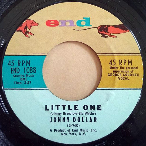 Johnny Dollar (8) : His Eyes / Little One (7", Single, Styrene)