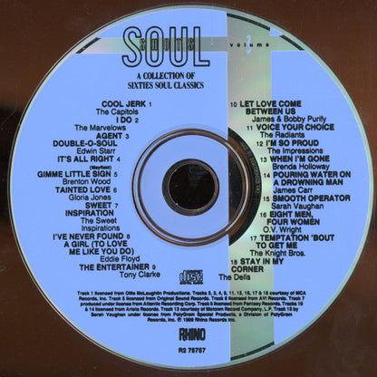 Various : Soul Shots Volume 3 (A Collection Of Sixties Soul Classics) (CD, Comp, Dis)