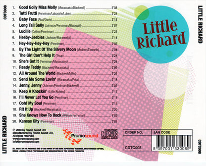 Little Richard : Twentieth Century Rock & Roll Artists (CD, Comp)
