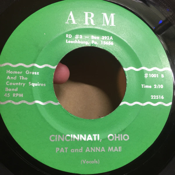 Mel Rearick / Pat And Anna Mae : A Letter To The President / Cincinnati Ohio  (7")