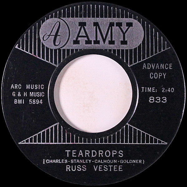 Russ Vestee : Well All Right (7", Single, Promo)