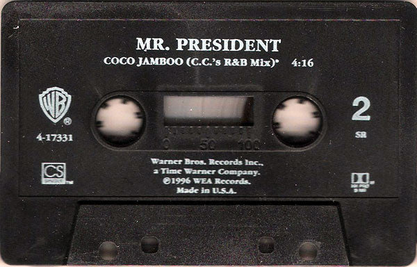 Mr. President : Coco Jamboo (Cass, Single)