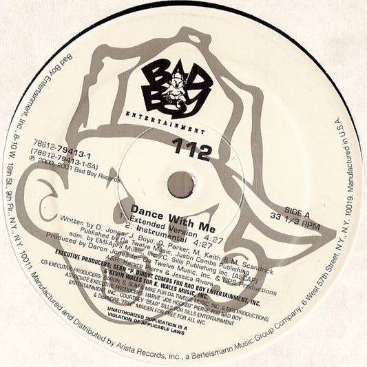 112 : Dance With Me (12", Single)