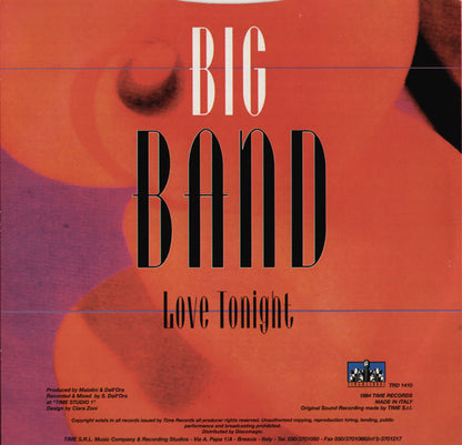 Big Band : Love Tonight (12")
