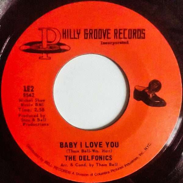 The Delfonics : Trying To Make A Fool Of Me / Baby I Love You (7", Styrene, She)