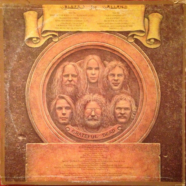 The Grateful Dead : Blues For Allah (LP, Album, Ter)