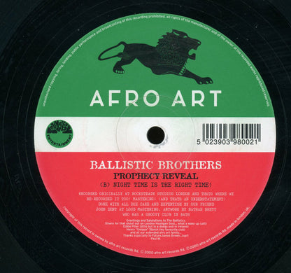 Ballistic Brothers : Prophecy Reveal (12")