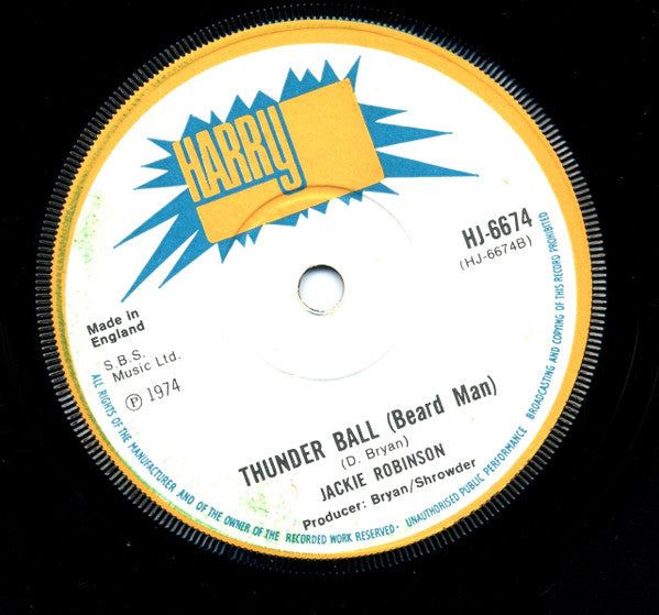 Jackie Robinson (2) : Homely Girl (7", Single, Sol)