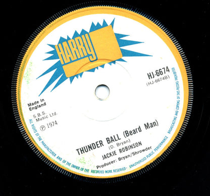 Jackie Robinson (2) : Homely Girl (7", Single, Sol)