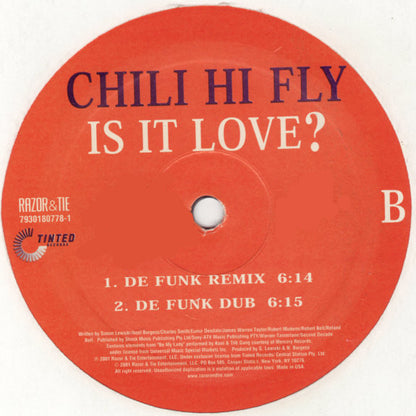 Chili Hi Fly : Is It Love? (12")