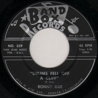 Ronny Kae : Let There Be Drums / Drums Fell Off A Cliff (7", Single)