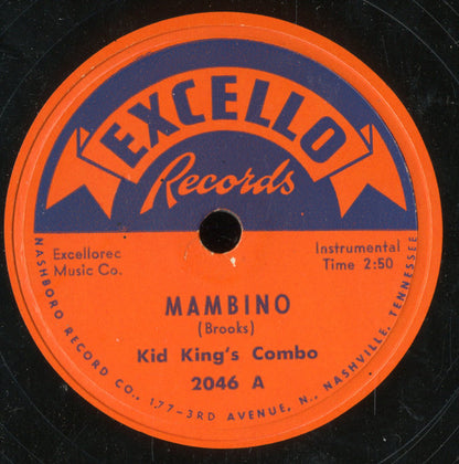 Kid King's Combo : Mambino / Strollin' Time (Shellac, 10")