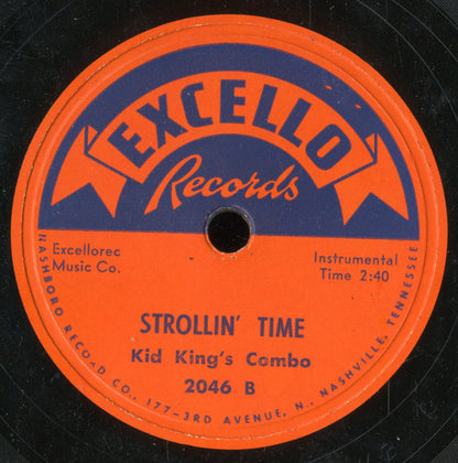 Kid King's Combo : Mambino / Strollin' Time (Shellac, 10")