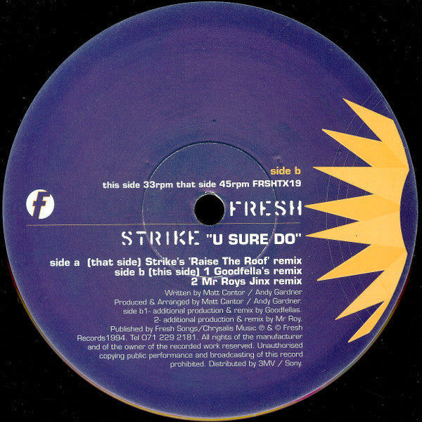 Strike : U Sure Do (12")