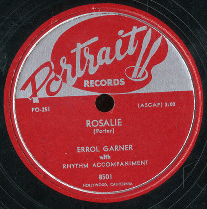 Erroll Garner : Rosalie / Everything Happens To Me (Shellac, 10")