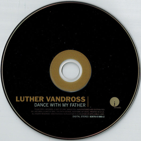 Luther Vandross : Dance With My Father (CD, Album)