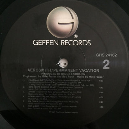 Aerosmith : Permanent Vacation (LP, Album, RP, All)
