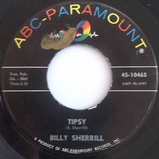 Billy Sherrill : Tipsy (7", Single)