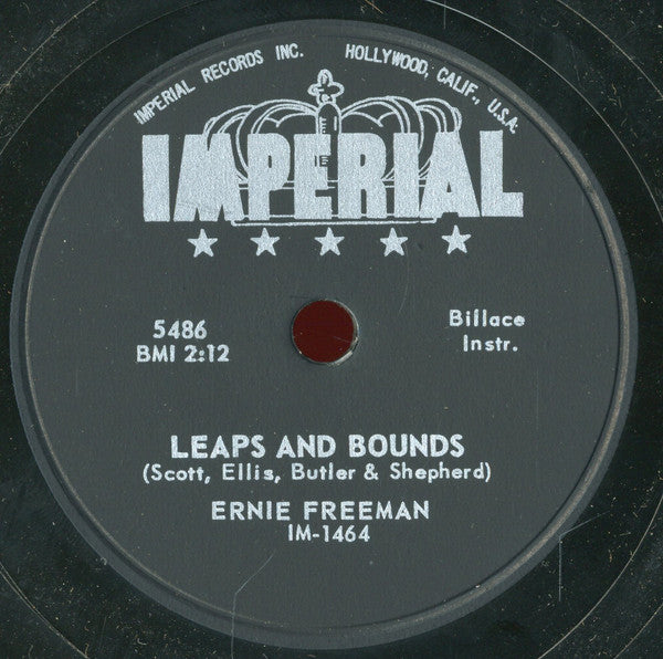 Ernie Freeman : Leaps And Bounds / The Tuttle (Shellac, 10")