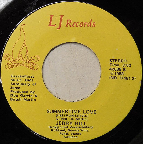 Jerry Hill : Summertime Love (7")