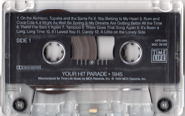 Various : Your Hit Parade 1945 (Cass, Comp, RM)