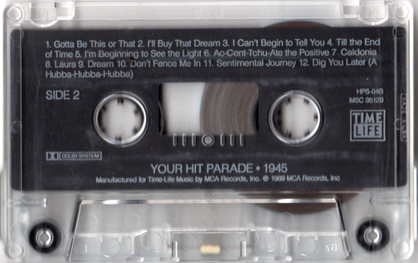 Various : Your Hit Parade 1945 (Cass, Comp, RM)