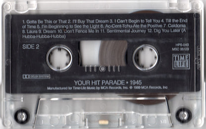 Various : Your Hit Parade 1945 (Cass, Comp, RM)