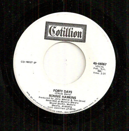 Ronnie Hawkins : Bitter Green (7", Single, Promo, SP-)