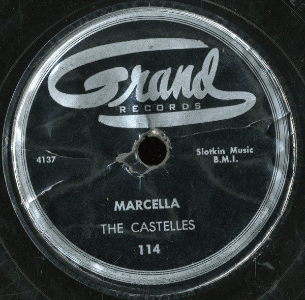 The Castelles : I'm A Fool To Care / Marcella (Shellac, 10")