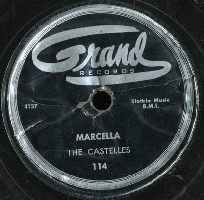 The Castelles : I'm A Fool To Care / Marcella (Shellac, 10")