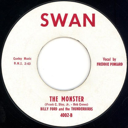 Billy & Lillie / Billy Ford And The Thunderbirds : La Dee Dah / The Monster (7", Single, Styrene, Bri)