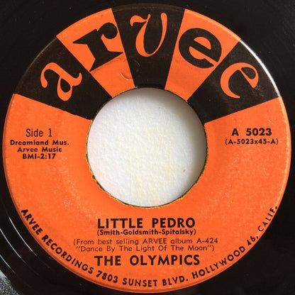 The Olympics / Cappy Lewis : Little Pedro / Bull Fight (7")